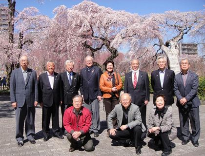 国際会長来仙2